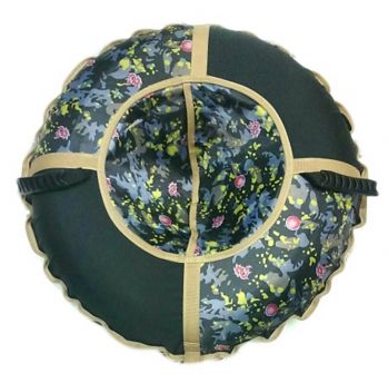 Санки-ватрушка.размер: 80, материал: текстиль(с рисунком)